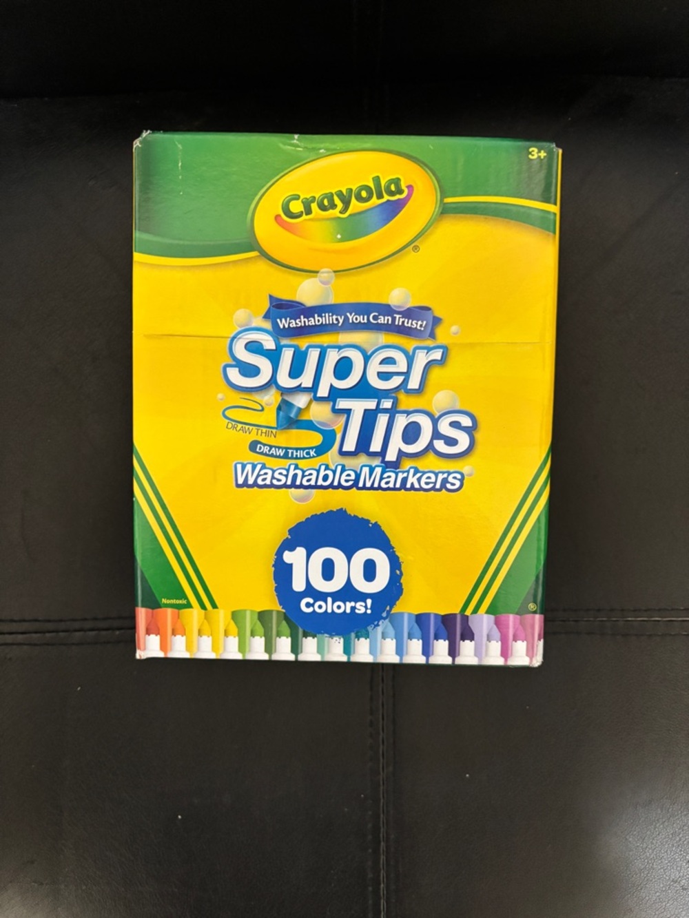 Crayola Super Tips Washable Markers - Assorted Colors (100 Pack) - New in box